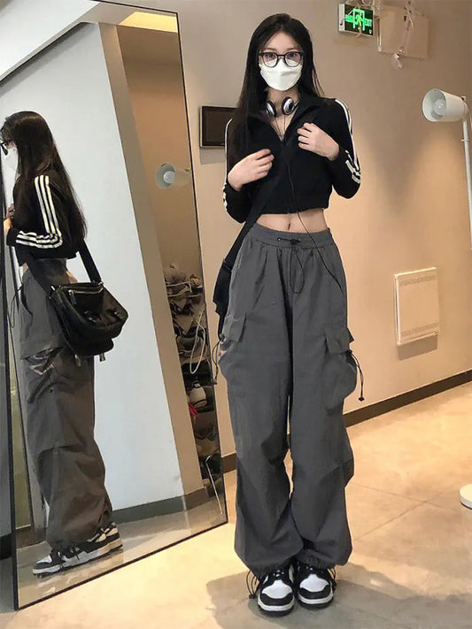 Y2K Streetwear Techwear Cargo Pants