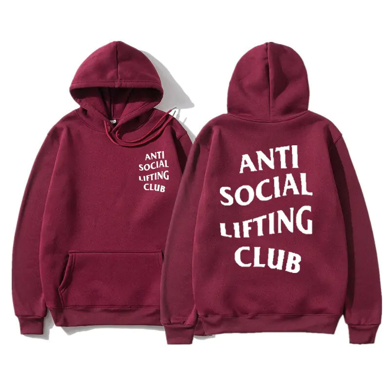 Anti Social Lifting Club Hoodies